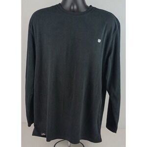 Medalist Men's XL Black Fleece Long Sleeve Pullover Shirt Sweatshirt